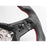 Carbon Fiber Steering Wheel – For Volkswagen Golf GTI Mk7 / Mk7.5 (2013–2020) Perforated Leather, Red Stitch &amp; Red Stripe