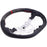 Carbon Fiber Perforated Leather Steering Wheel Red Stitching for Suzuki Swift Sport ZC33S 2017–2023