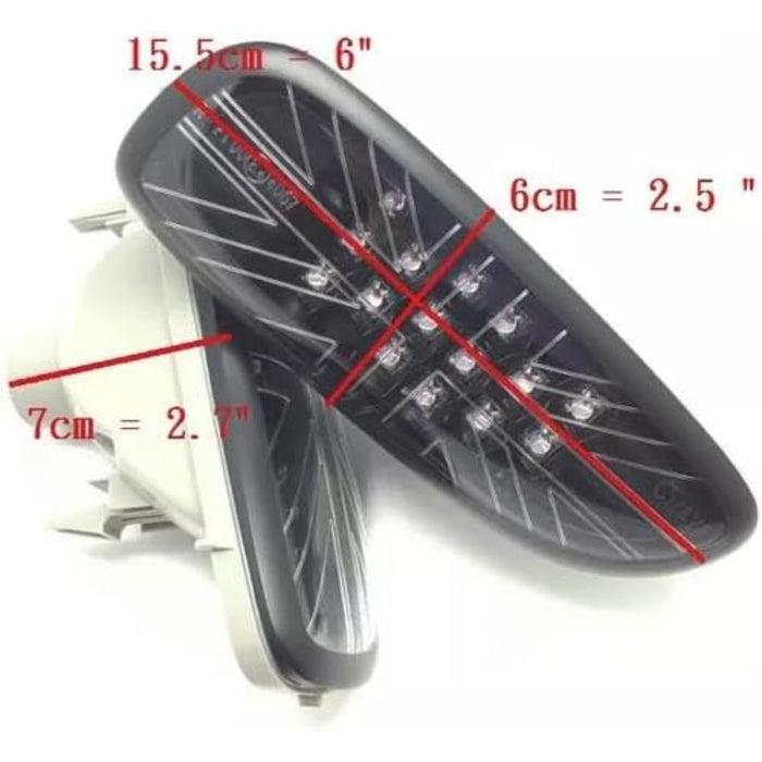Black Jack Smoke LED Rear Bumper Fog Lights – MINI Cooper R56 / R57 S ...