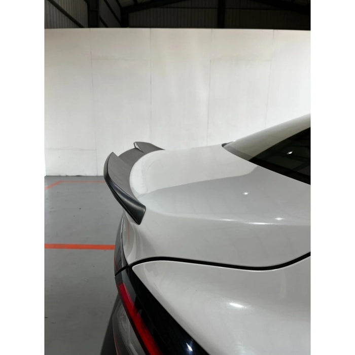 V-Type Duckbill Trunk Spoiler (Gloss Black) – For Subaru WRX VB (2022–Up)