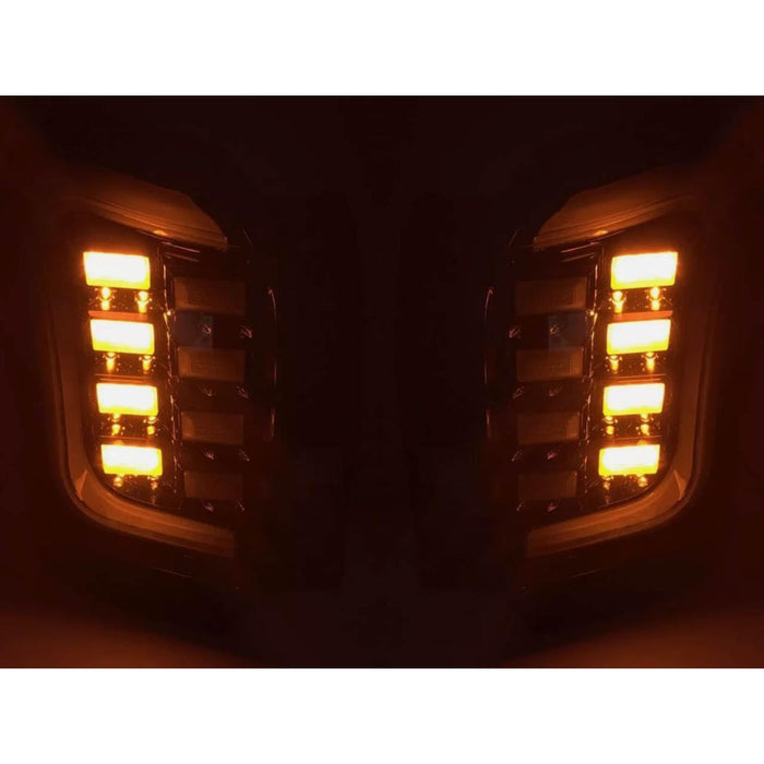 Smoked Full Tail Lamp Lights for Subaru Forester SJ 2014–2018