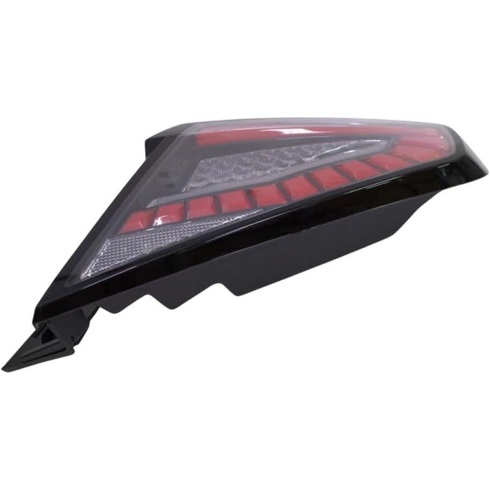 LED Tail Lights with Sequential Indicator & Startup Animation (Red Bar / Black Housing) – For Subaru WRX VB (2022–Up)