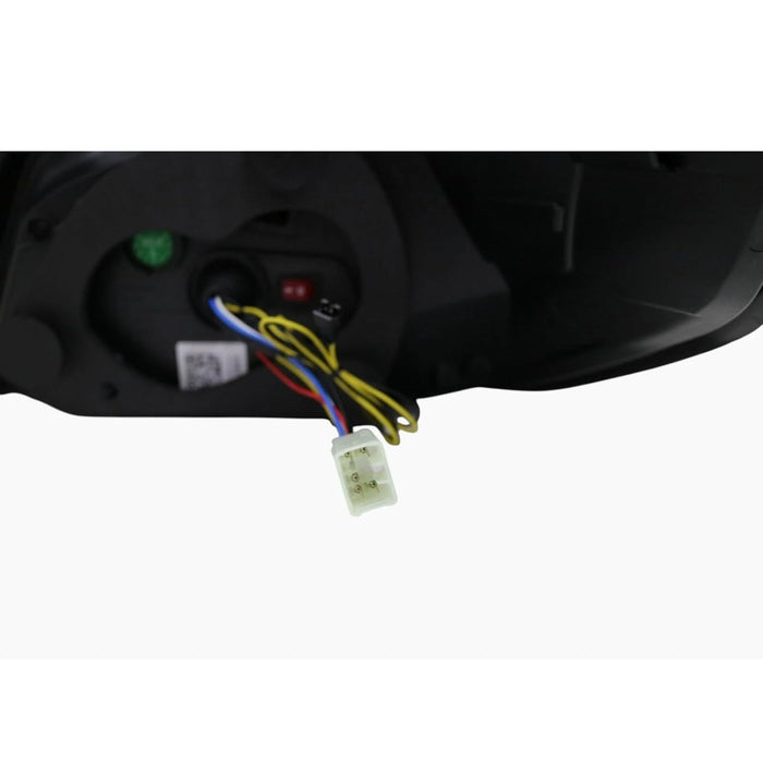 LED Tail Lights with Sequential Indicator – Clear Lens White Bar for Subaru WRX STI (2015–2021)