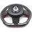Carbon Fiber Perforated Leather Steering Wheel Red Stitching for Mini Cooper R55 R56 R58 R59 S Mk2 2007–2013