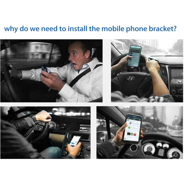 Folding Smartphone Holder Mount – Flip Top Bracket for Mini Cooper F54 F55 F56 F57 F58 F59 (2014–2018)