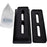 GT Style Fender Mount Door Mirrors (Black) – Universal Fit (RH + LH)