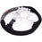 Carbon Fiber Suede Steering Wheel Red Stitching for Suzuki Swift Sport ZC33S 2017–2023