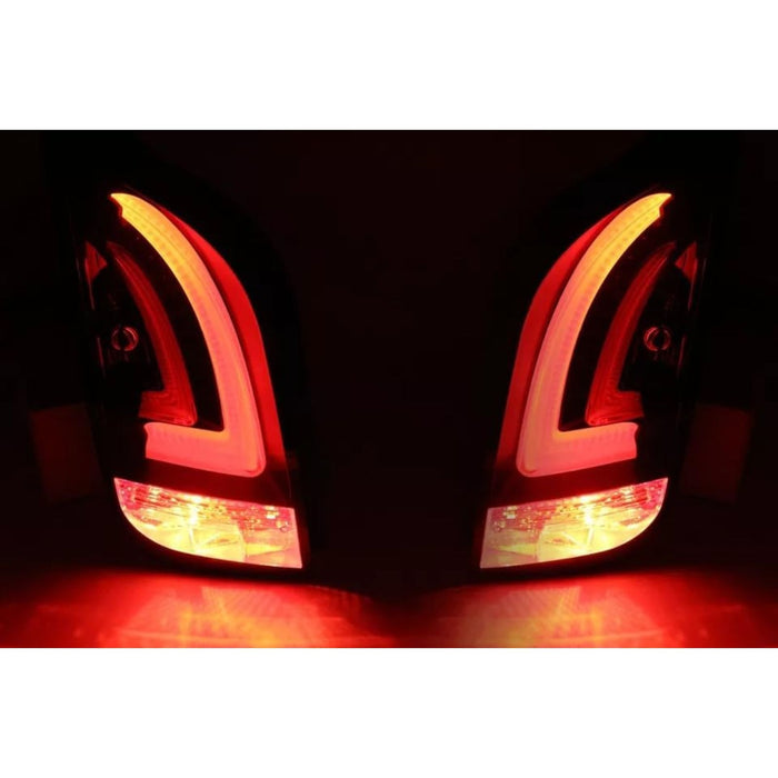 Fully LED Tail Lights – Smoked Lens Tube Bar for Skoda Citigo / VW Up (2012+)