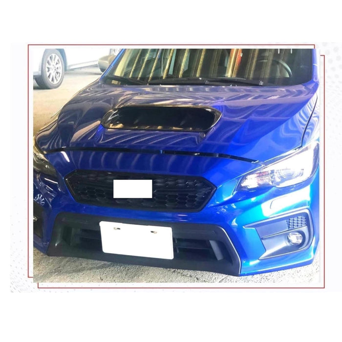 Carbon Fiber Hood Scoop Bonnet Aero with Fins for Subaru WRX / WRX STI VA 2015–2021