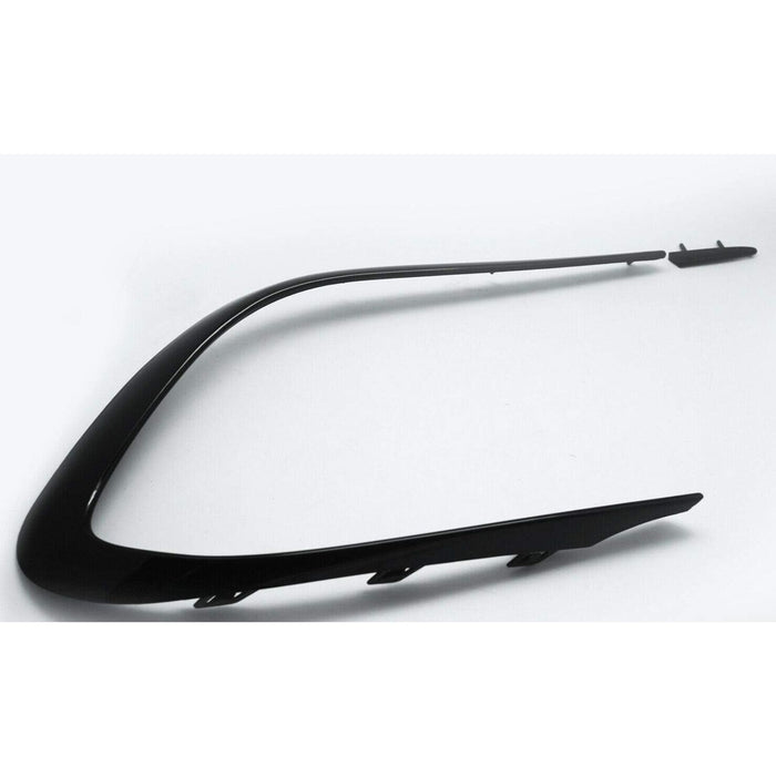 Front Bumper Canards Flap Spoilers Compatible With Mercedes-Benz CLA-Class W117 CLA250 CLA45 Facelift (2017–2019)