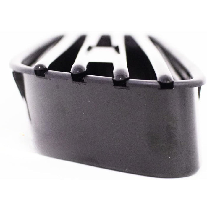 Replacement Glossy Black Side Fender Grille Vents Compatible with BMW E46 M3 2001-2006