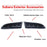 Front Bumper Side Vent Covers RH+LH Compatible With Subaru Impreza WRX STI (2006–2007 GDF)