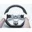 Carbon Fiber Steering Wheel Leather Red Stripe/Red Stitching Compatible With 2015-2021 WRX STI VA
