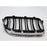 Chrome Black Dual Fin Front Grille Hood Nose for BMW F10 F11 5 Series 2010–2015