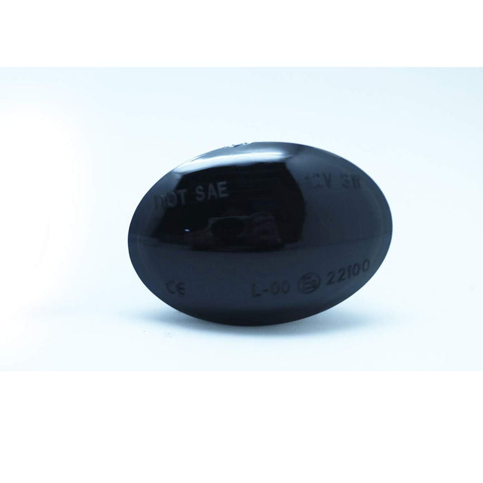 LED SMD Side Marker Blinker Black Smoke Compatible With Fiat 500 / 500L / Lancia Ypsilon
