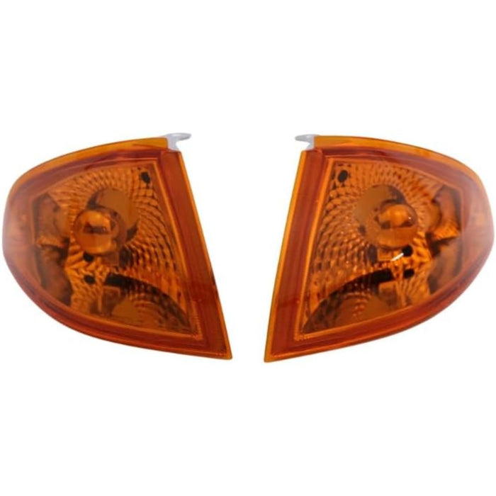 Amber Crystal Front Corner Signal Lights – For Nissan Skyline R32 GTS / GTS-T (1989–1994)