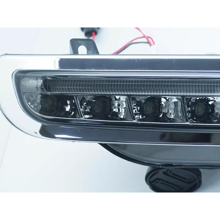 Exterior Accessories - LED Daytime DRL Smoked Lens Driving Light Lamp for 2005-2008 Porsche Boxster 987