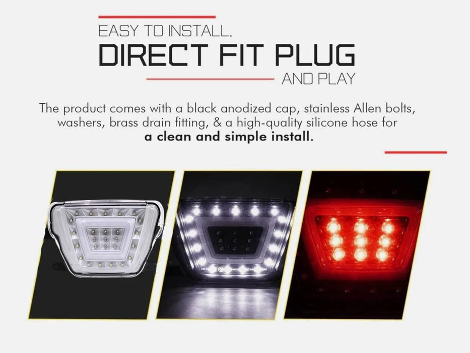 F1 Style 4th Brake & Fog Light – 2020+ Toyota Supra Clear Lens