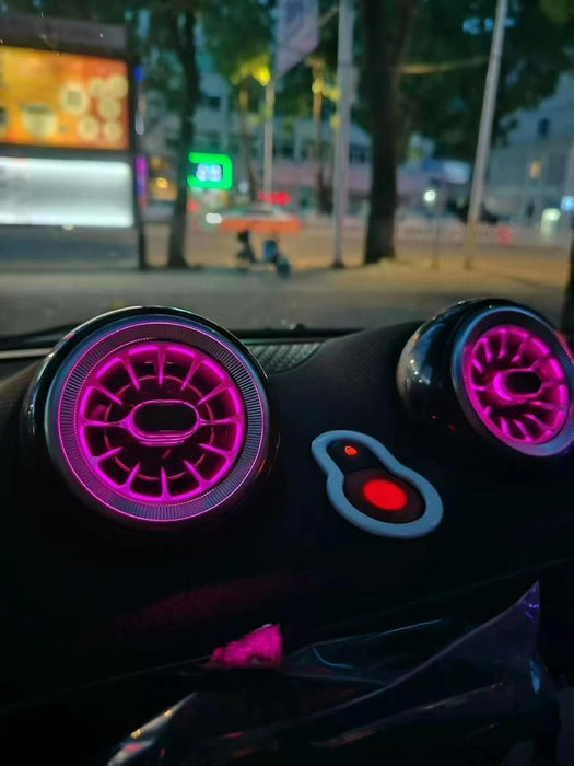 RGB LED Turbine Air Vent Lights – Smart Fortwo 453 Ambient Kit