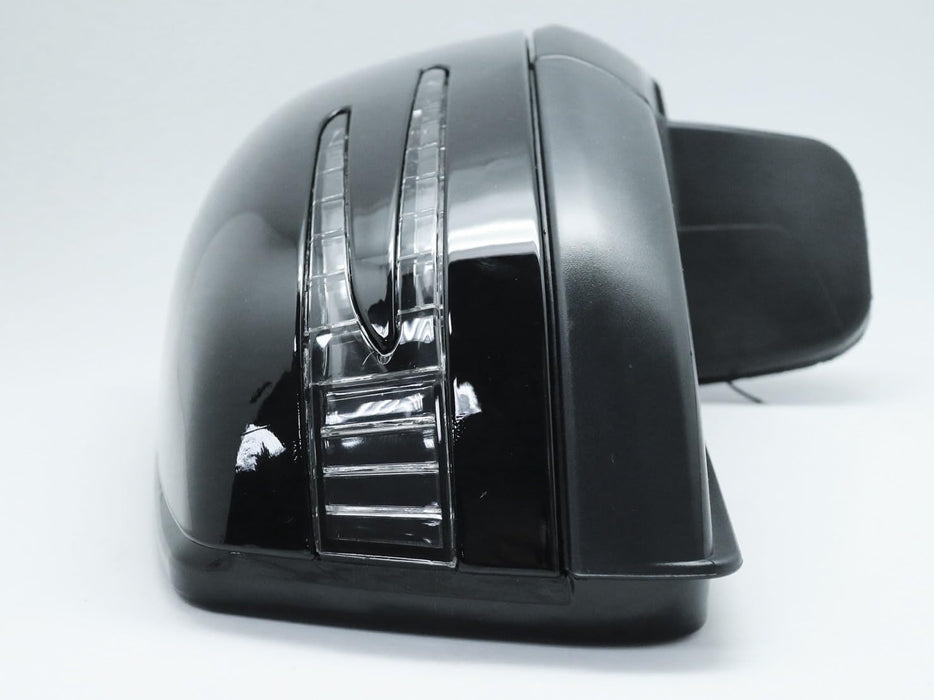 LED Arrow Side Mirror Assembly Blind Spot & Folding – Black for Mercedes G-Class W463 (1992–2017, Pair)