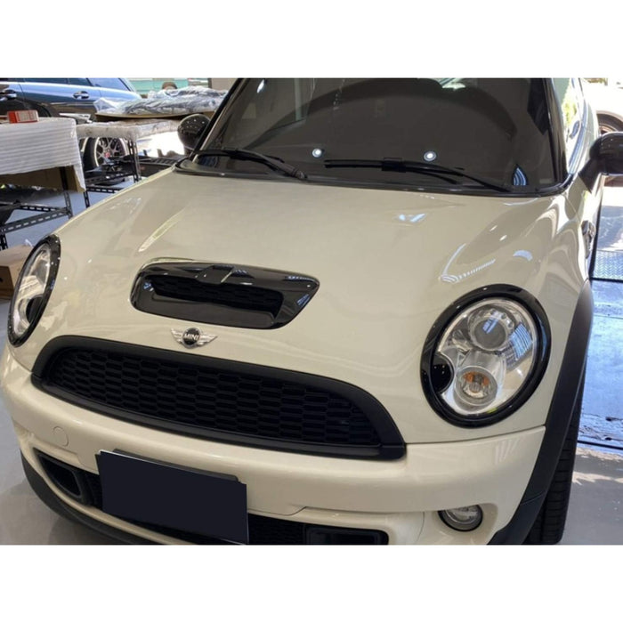 Gloss Black Hood Scoop Bonnet Air Intake Vent Compatible With Mini Cooper S R56 / R57 / R58 / R59