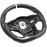 Carbon Fiber & Perforated Leather Steering Wheel – White Stitching for Toyota Supra (2020–2026)