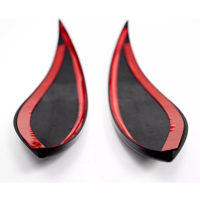 Gloss Black Angry Eye Headlight Eyebrow Covers – For MINI Cooper Countryman F60 (2016–2023)
