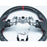 Carbon Fiber Steering Wheel Leather Red Stripe/Red Stitching Compatible With 2015-2021 WRX STI VA