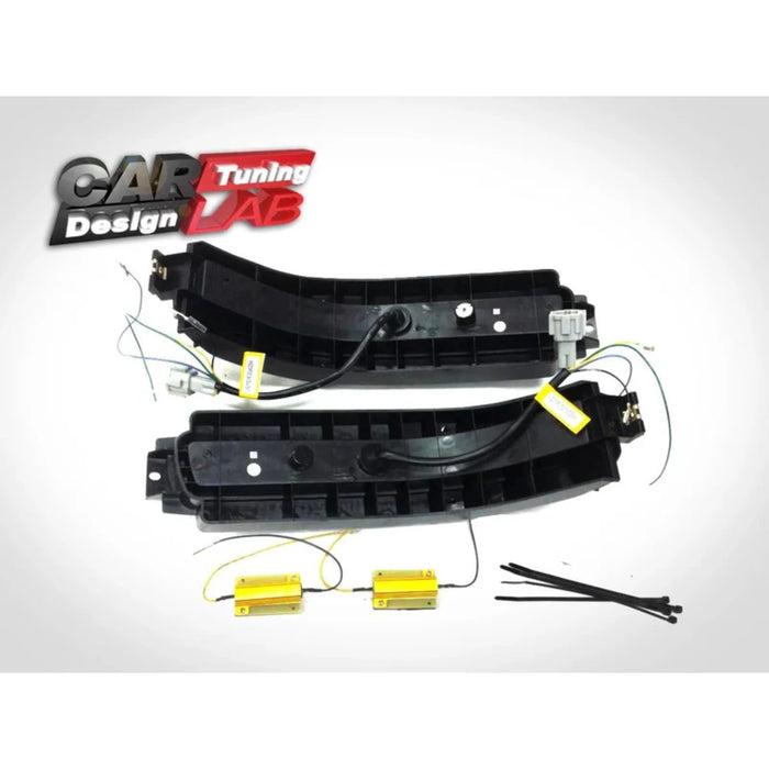 Rear Bumper LED 4-in-1 Lights – Smoked Lens for Nissan 350Z Z33 (Reverse, Brake, Fog, Turn Signals)
