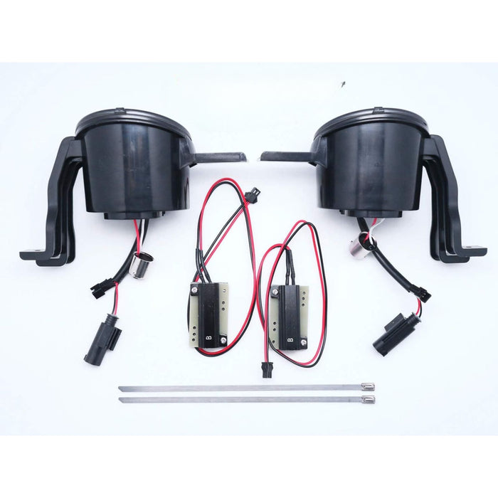LED Turn Signal Indicator Halo Ring Light Smoke Compatible With Mini Cooper R50 R52 R53 S