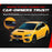 Red Pinstripe Front Grille Decal Compatible With Subaru WRX STI (2015–2019)
