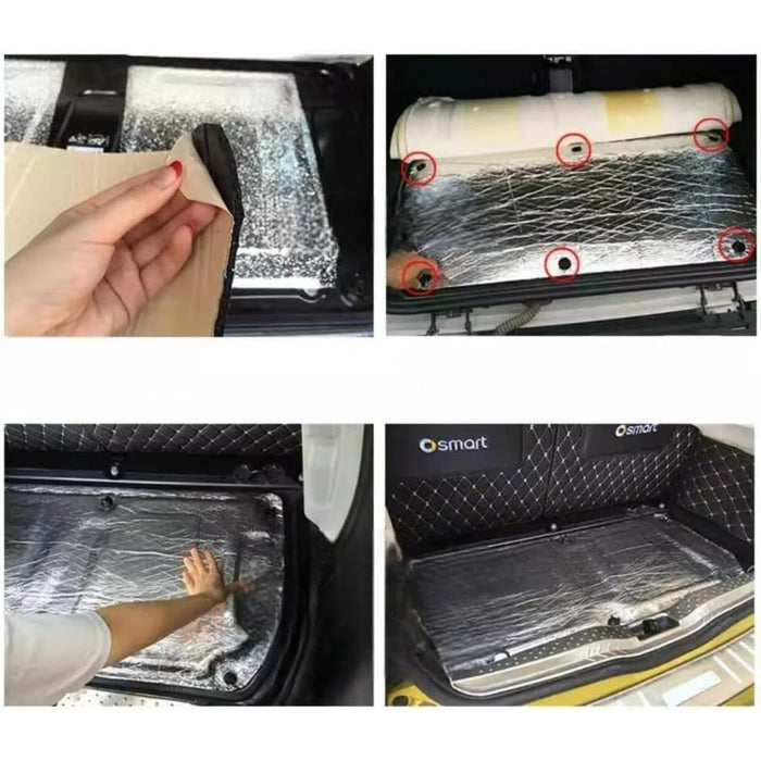 Trunk Soundproof & Heat Insulation Mat – For Smart Fortwo 453 (2-Door)