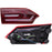 LED Tail Lights Clear Lens Black Housing for Toyota Corolla Altis 2014–2018