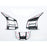 Carbon Fiber Steering Wheel Covers Compatible With 2015-2019 Subaru WRX STI VA (Glossy Finish)