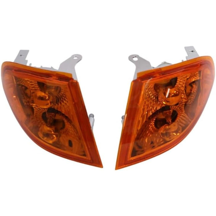 Amber Crystal Front Corner Signal Lights – For Nissan Skyline R32 GTS / GTS-T (1989–1994)
