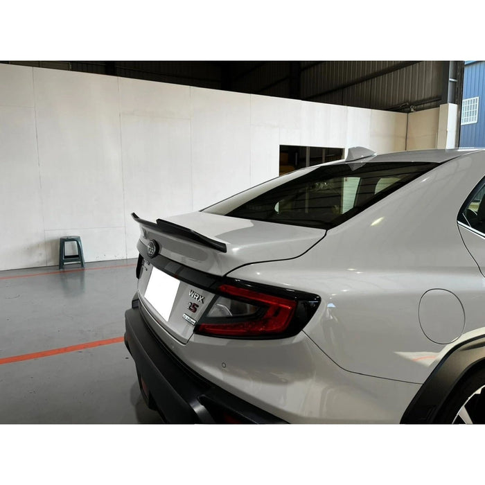 V-Type Duckbill Trunk Spoiler (Gloss Black) – For Subaru WRX VB (2022–Up)