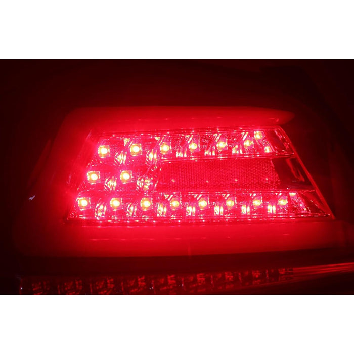 C Shape JDM LED Tail Lights with Sequential Indicator for Subaru WRX STI VA 2015–2021