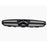 Matte Black Front Grille – 3-Fin Sport Style for Mercedes-Benz W209 CLK (2003–2006)