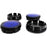 Blue Alloy Wheel Center Caps (49mm) – For Select 18" Alloy Wheels