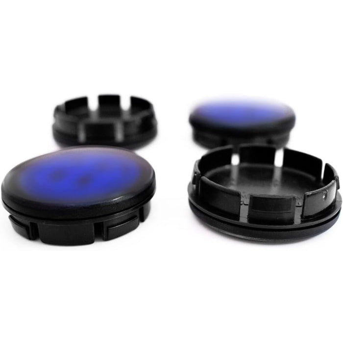 Blue Alloy Wheel Center Caps (49mm) – For Select 18" Alloy Wheels