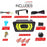 F1 Style LED Rear Fog Light Kit – Clear Lens (2015–2021 Subaru WRX / STI VA)
