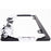 3D Chrome Scorpion License Plate Frame Black for Cars and Trucks