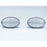 LED Side Markers Clear Lens Turn Lights Compatible With 2002-2007 Subaru Impreza WRX STI