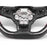 Carbon Fiber Steering Wheel – For Volkswagen Golf GTI Mk7 / Mk7.5 (2013–2020) Perforated Leather, Red Stitch &amp; Red Stripe
