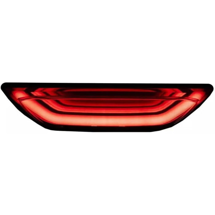Rear 3D LED Fog Light 4th Brake Light Clear/Red for Toyota C-HR 2016–2023
