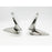 Vintage Classic Round Chrome Mirrors Set – Universal Fit (60s–80s Style)