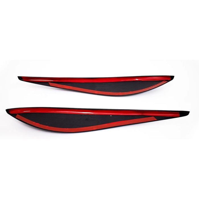 Gloss Black Angry Eye Headlight Eyebrow Covers – For MINI Cooper Countryman F60 (2016–2023)