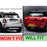 Front & Rear Glossy Black Emblem Badge Cover Compatible With Mini Cooper Clubman F54 (2019+)