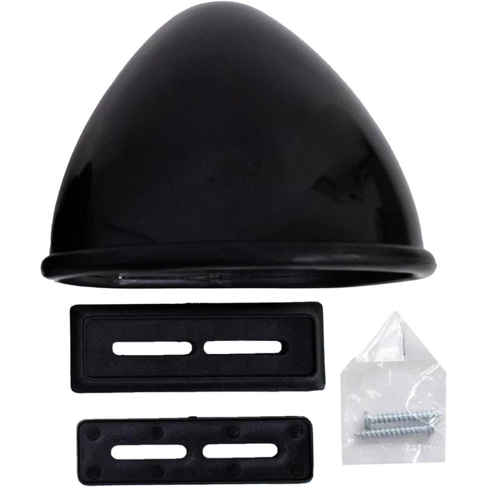 GT Style Fender Mount Door Mirrors (Black) – Universal Fit (RH + LH)
