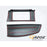 (2 Carbon Dash Kit Board Radio Cover for Scion FRS FR-S Toyota GT86 Subaru BRZ